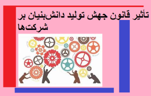 تأثیر قانون جهش تولید دانش‌بنیان بر شرکت‌ها