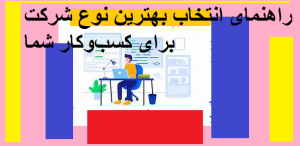 راهنمای انتخاب بهترین نوع شرکت برای کسب‌وکار شما