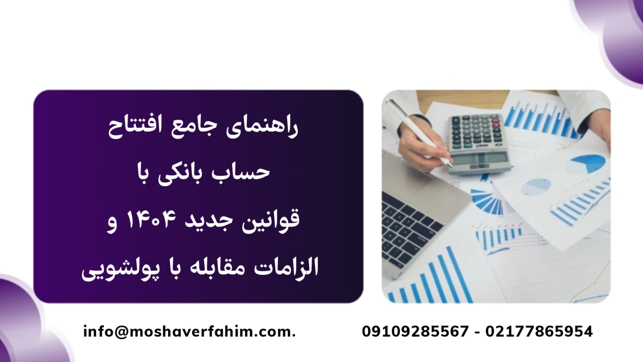 راهنمای جامع افتتاح حساب بانکی با قوانین جدید ۱۴۰۴ و الزامات مقابله با پولشویی