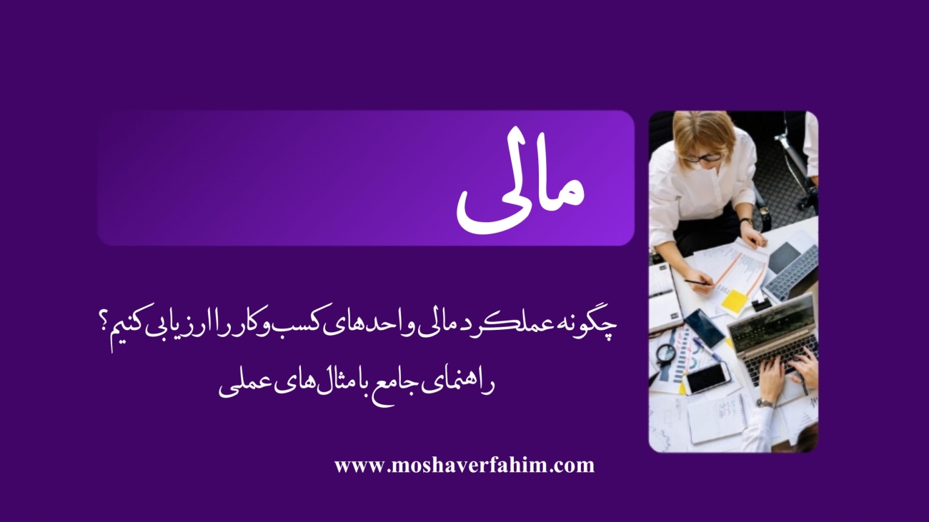 چگونه عملکرد مالی واحدهای کسبوکار را ارزیابی کنیم؟ راهنمای جامع با مثالهای عملی