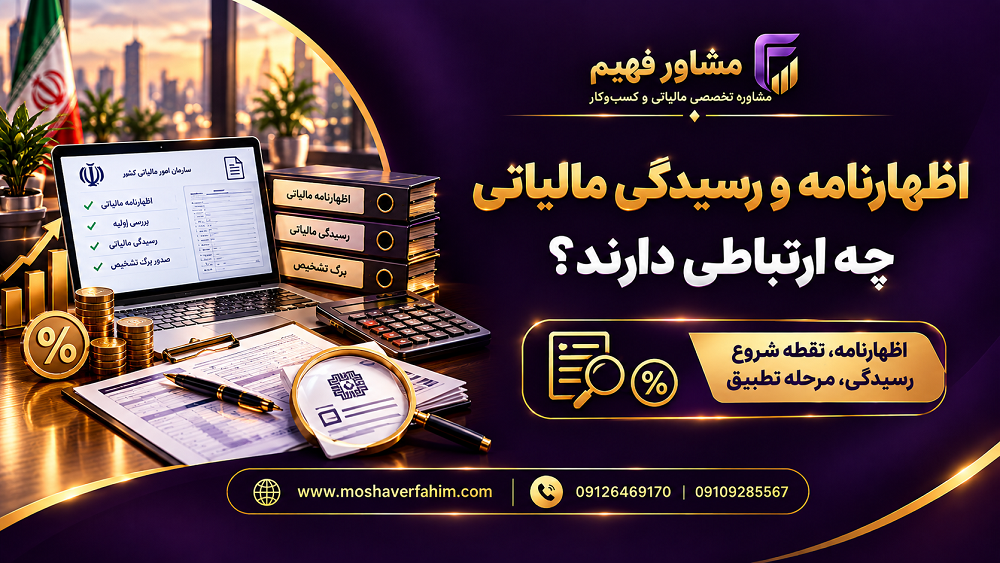 اظهارنامه و رسیدگی مالیاتی چه ارتباطی دارند؟